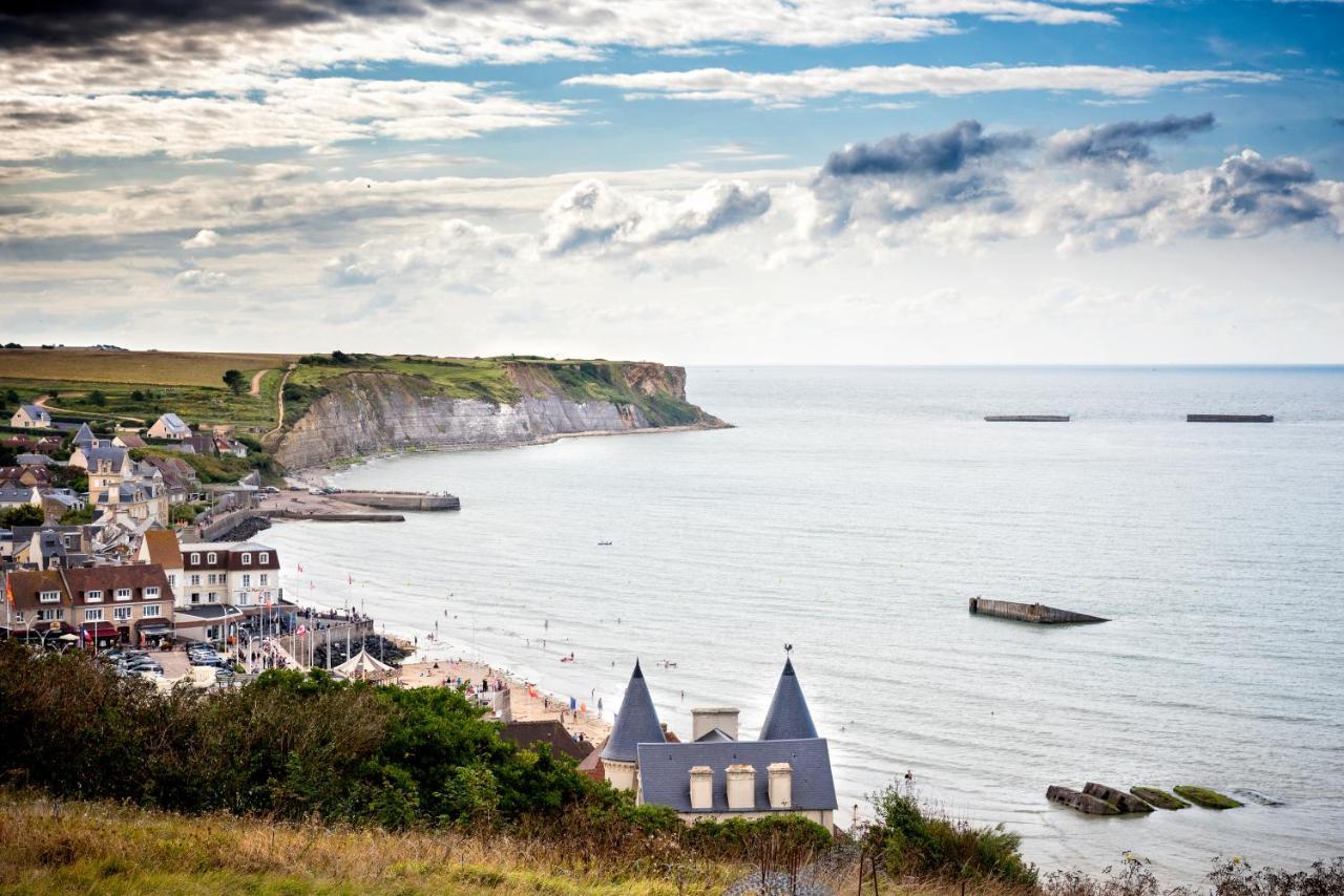 Les Volets Bleus - Duplex Proche Plage Et Centre Arromanches-les-Bains Exterior photo